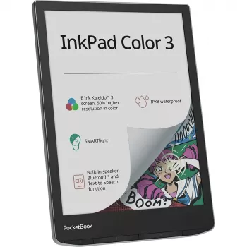 PocketBook InkPad Color 3 Stormy Sea – 7,8 collu E Ink krāsu lasītājs
