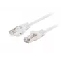 Lanberg PCF6-20CC-0025-W Cat.6 FTP savienojuma kabelis, 0,25 m, balts, 10 gab.