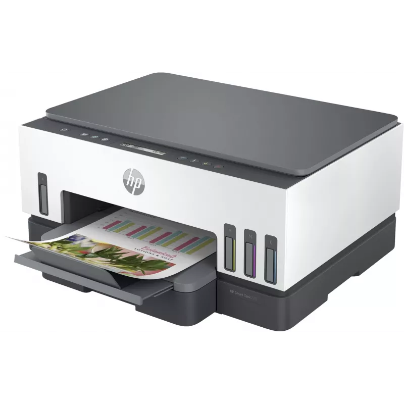 Daudzfunkciju printeris HP Smart Tank 720 — termālā tintes druka, krāsains, A4, Wi‑Fi, duplekss, 4800x1200 dpi