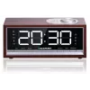 Pārnēsājams radio modinātājs BLAUPUNKT CR60BT — FM PLL, Bluetooth, LED displejs, 60 atmiņas, baterija/līdzstrāva, CR2032 rezerves
