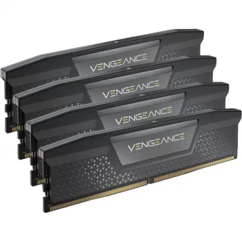 Corsair Vengeance 96 GB (4x 24 GB) DDR5-5600 MHz CL40 Quad-Kit, melna, CMK96GX5M4B5600C40, Intel XMP