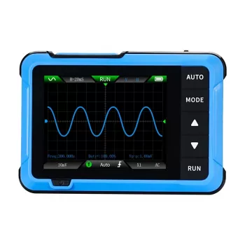 Portatīvais 2-in-1 mini osciloskops un signālu ģenerators Fnirsi DSO510 — 10 MHz joslas platums, 48 MS/s paraugu ņemšana