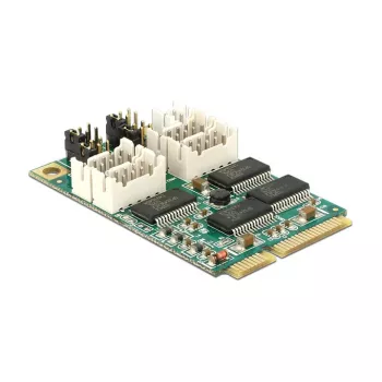 DeLOCK 95244 Mini PCIe seriālā adaptera karte - 4 x RS-232