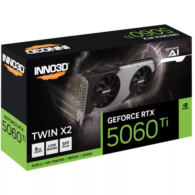 INNO3D GeForce RTX 5060 Ti TWIN X2 8GB GDDR7 Grafiskā karte