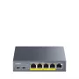 CUDY GS105P 5-Portu Gigabitu PoE+ Slēdzis 36W