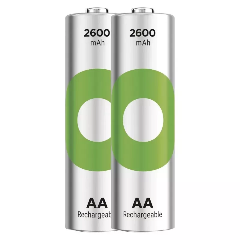 Baterijas R6/AA NI-MH 2 600mAh blister 2 gab.
