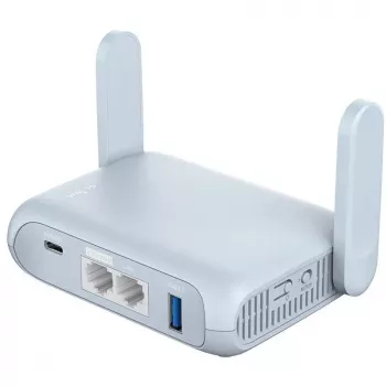 Pārnēsājams maršrutētājs ALLNET GL-MT3000 Wireless AX 3000Mbit — kabatas izmēra ceļojumiem un mājām