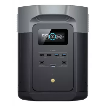 EcoFlow DELTA 2 Max pārnēsājamā elektrostacija Litija dzelzs fosfāts (LiFePO4) 2400 W 23 kg
