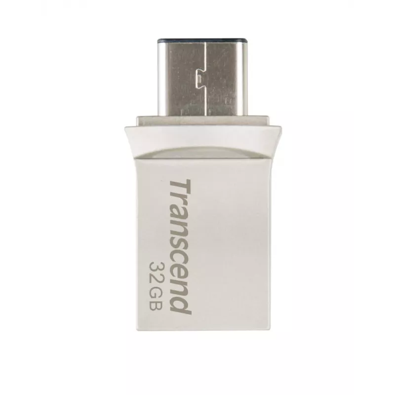 Transcend JetFlash 890 32GB — USB zibatmiņa ar divpusēju savienotāju
