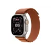 Apple MFTD4ZM/A Alpīna cilpa Smartwatch Siksniņa Brūna Titāns Poliesters Spandekss