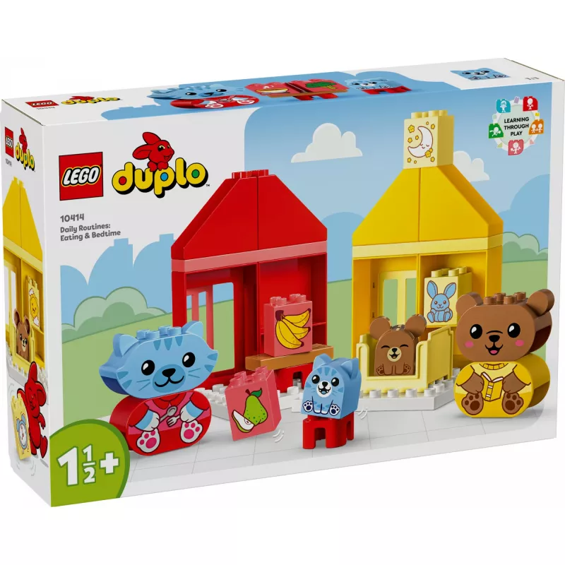 LEGO DUPLO Manas Pirmās Ikdienas Rutīnas: Ēšana un Gulētiešana 10414