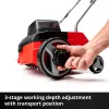 Einhell GC-SC 36/31 Li-Solo bezvadu zāliena skarifikators, 36 V (2x18 V), 35 cm darba platums