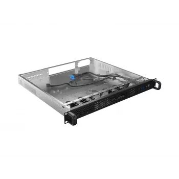 Rack šasija Lanberg SC01-4201-10B 1U Melna 4 Ventilatori