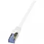 Tīkla kabelis LogiLink 2m Cat.6A RJ-45 S/FTP Balts