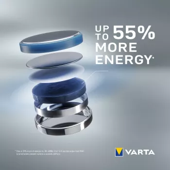 VARTA Electronics baterija CR2016 litija 90 mAh 3V VE 2 (06016101402)