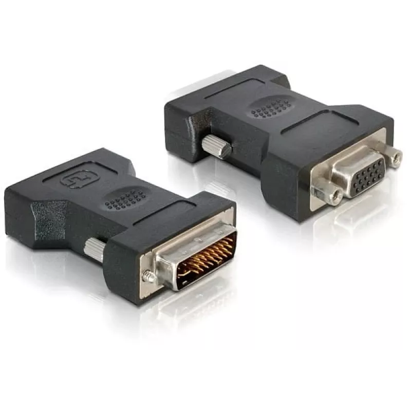 Adapteris VGA 15pin F uz DVI 24+5 M DeLOCK 65016