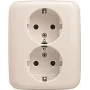 BUSCH JAEGER BJ 202 EUJ-214 202 EUJ-214 SCHUKO Divkāršā kontaktligzda