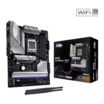 ASRock B850 LiveMixer WiFi ATX mātesplate