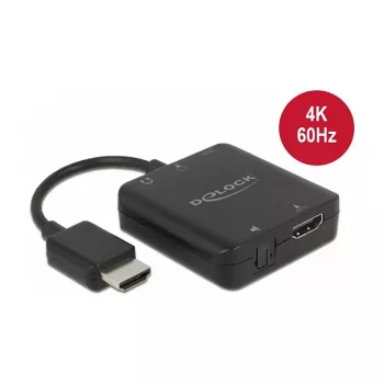 HDMI audio izvilkējs DeLOCK 4K 60 Hz kompakts
