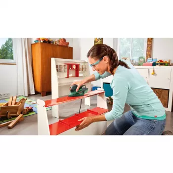 Bosch PSM 100 A daudzslīpmašīna 26000 OPM Melna, Zaļa, Sarkana