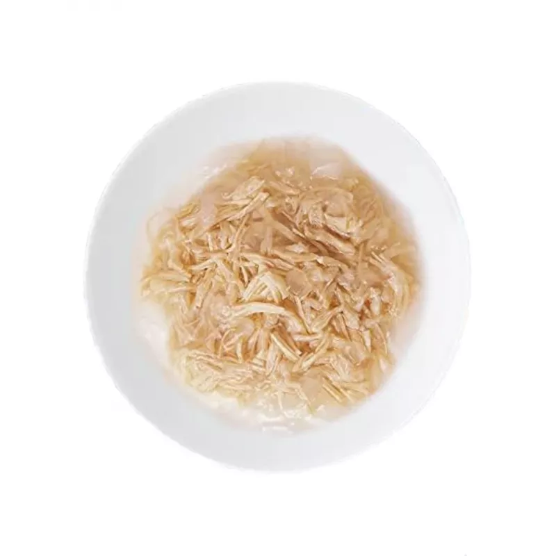 INABA Ciao Broth kaķu našķi, vista, zivs un ķemmīšgliemenes, 10 x 40 g