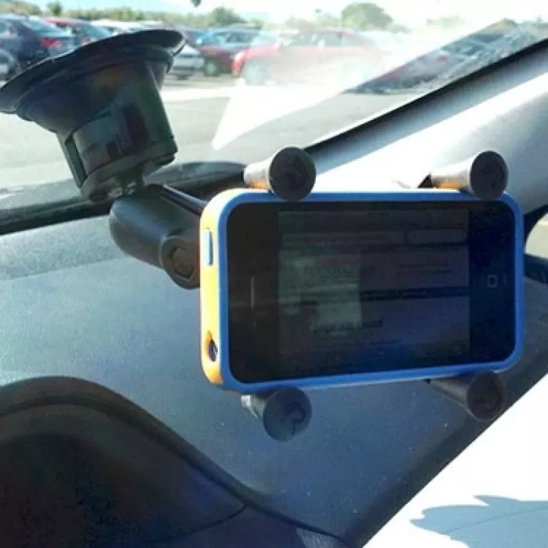 RAM Mounts X-Grip telefona turētājs ar Twist-Lock piesūcekni