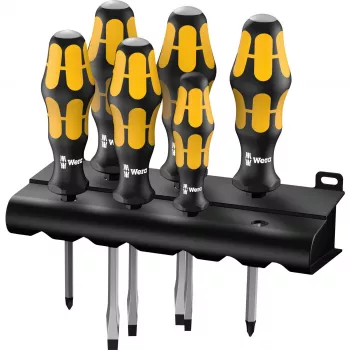 Skrūvgriežu komplekts Wera 932/6 Kraftform Set Standard