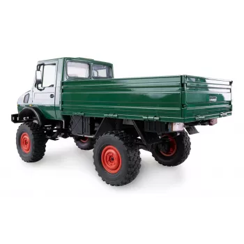 Vadāma automašīna Amewi Mercedes‑Benz Unimog 1:12 mērogs 4WD, zaļa