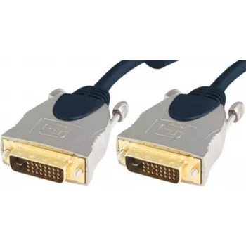 DVI-D kabelis ShiverPeaks SP77441 1.5 m Zils