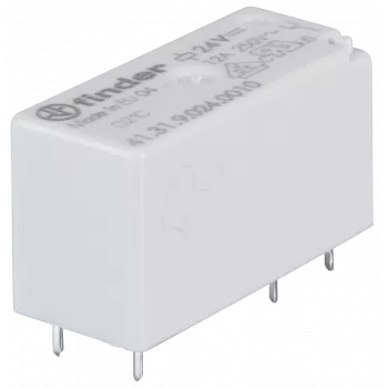 Finder PCB jaudas relejs 24 VDC 400 mW (41.31.9.024.0010)