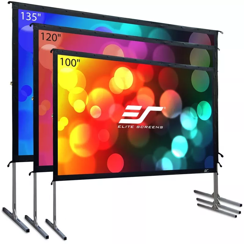 Elite Screens Yard Master 2 - Manuāls - 4,57 m (180 colli) - 3,99 m - 2,24 m - 16:9 - Sudrabs - Balts