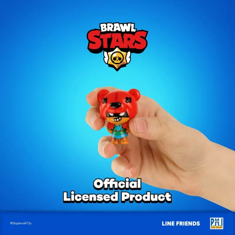 Brawl Stars S1 Figūriņas - 8 Pakas Deluxe Kaste VER.B