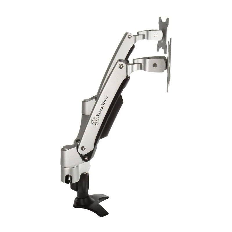 SilverStone SST-ARM22SC Divu Monitoru Stiprinājums - Sudrabs