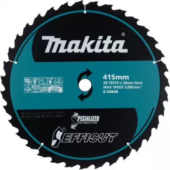 Makita E-24848 zāģa asmens EFFICUT bezvadu ripzāģim HS013G griešanas platums 2.30 (E-24848)