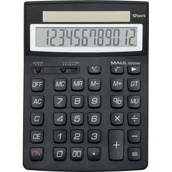 MAUL ECO 950 kalkulatora maciņš Einfacher Calculator melns (7268990)