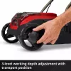 Skarifikators / Zāliena aerators EINHELL GC‑SC 18/28 DS Li‑Solo — darba platums 28 cm, bezvadu (tikai instruments)