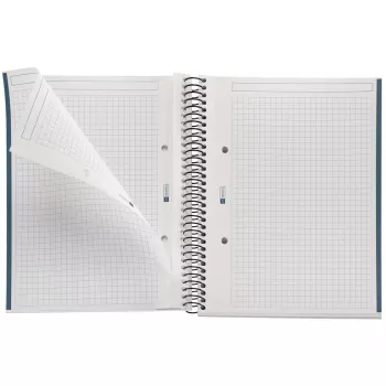 MIQUELRIUS College Piezīmju bloks Eco Design 1 rūtiņu DIN A5 ar iekšējo malu (A615699)