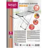Saliekams iekštelpu drēbju žāvētājs LAMART LT8102, 18 m