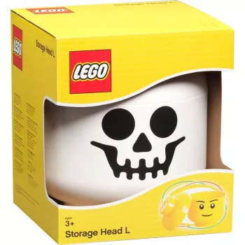 Uzglabāšanas galva plaukts Room Copenhagen LEGO Storage Head “Skeleton” liela 40321728