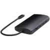 Satechi USB-C Multiport Adapter ST-P8KED — 6 portu, atbalsta 8K izšķirtspēju