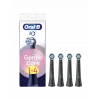 Oral-B iO Gentle Care rezerves birstes galviņas, melnas, 4 gab.