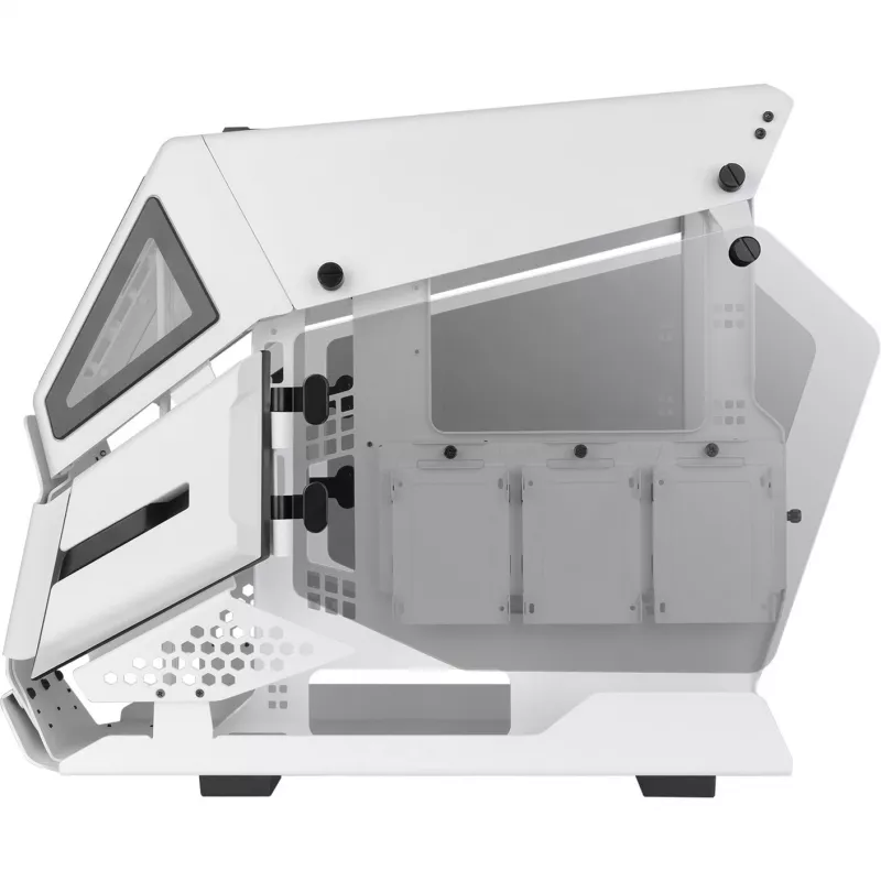 PC korpuss Thermaltake AH T200 Snow Micro Tower Balts
