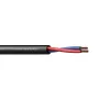 PROCAB CLS215-CCA/1 100m Melns Vara AWG 16 audio kabelis