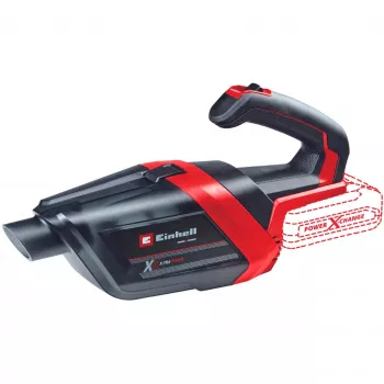 Einhell TE-HV 18/06 Li - Solo 0.6 L sausais bezmaisu putekļsūcējs