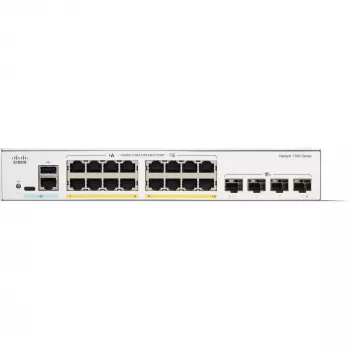 Pārvaldāms slēdzis Cisco Catalyst 1300-16P-4X 16 Port GE PoE 4x10GE SFP+