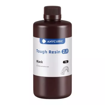 Fotopolimēru sveķi AnyCubic Tough Resin 2.0 Melns 1 kg SRX2BK-101A