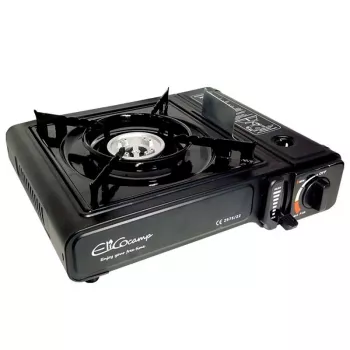 ELICO BDZ-155B Pārnēsājama kempinga gāzes plīts 2,2 kW, pjezo aizdedze