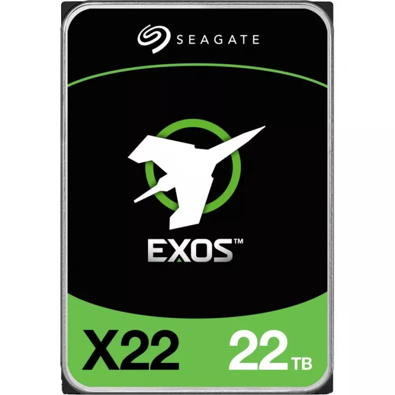 Seagate ST22000NM001E iekšējais cietais disks 22 TB 7200 RPM 512 MB 3.5 collu Serial ATA
