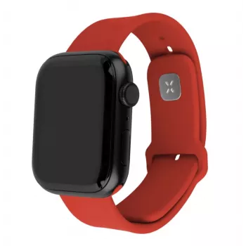 Fixed | Sportīga siksniņu komplekts Apple Watch 42/44/45 mm | 170-235 mm | Sarkana | Silikons