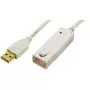 LogiLink USB 2.0 pagarinātājkabelis, 12,0 m, USB-A spraudnis uz USB-A ligzdu, UA0092